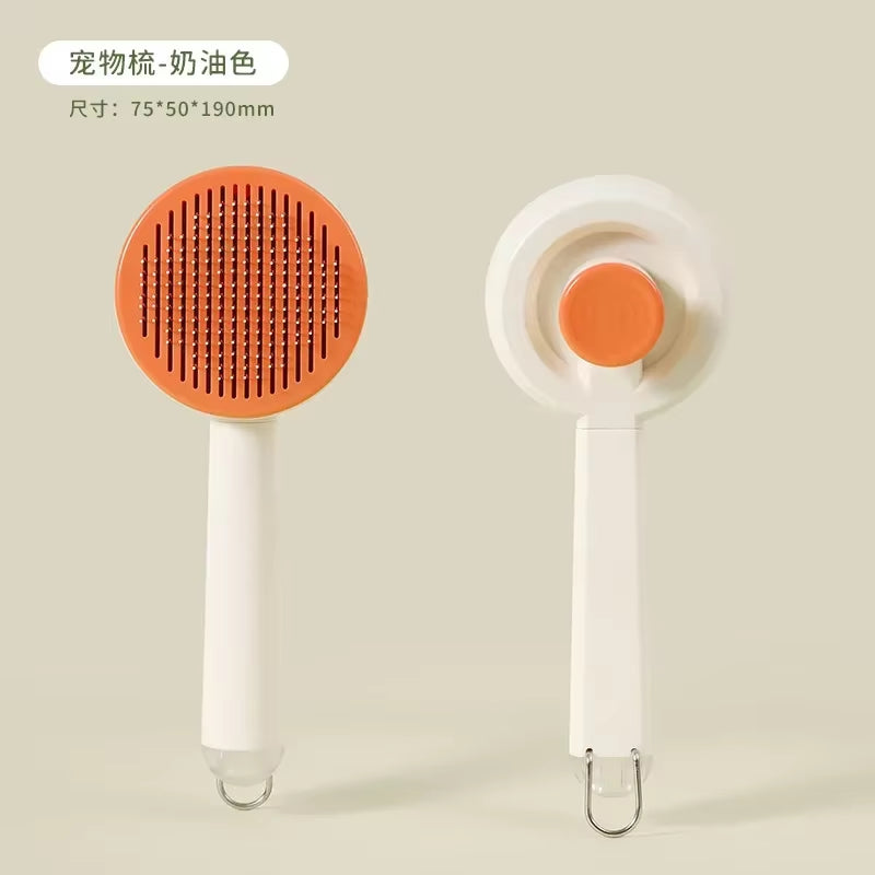 Pet Dog Brush Cat Comb Self Cleaning Hair Remover for Dogs Cats Grooming Tools Pets Dematting Accessories