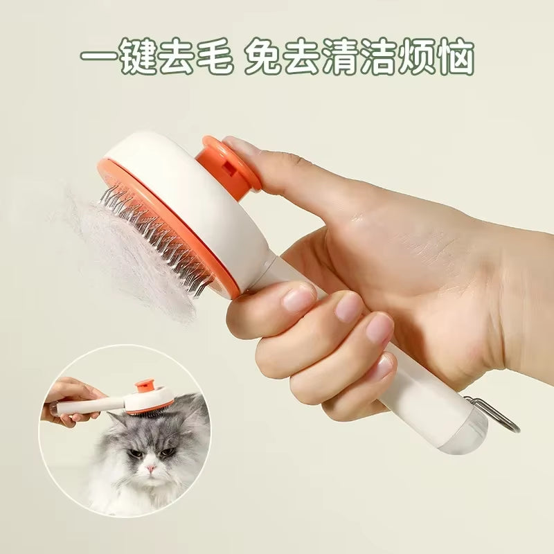 Pet Dog Brush Cat Comb Self Cleaning Hair Remover for Dogs Cats Grooming Tools Pets Dematting Accessories