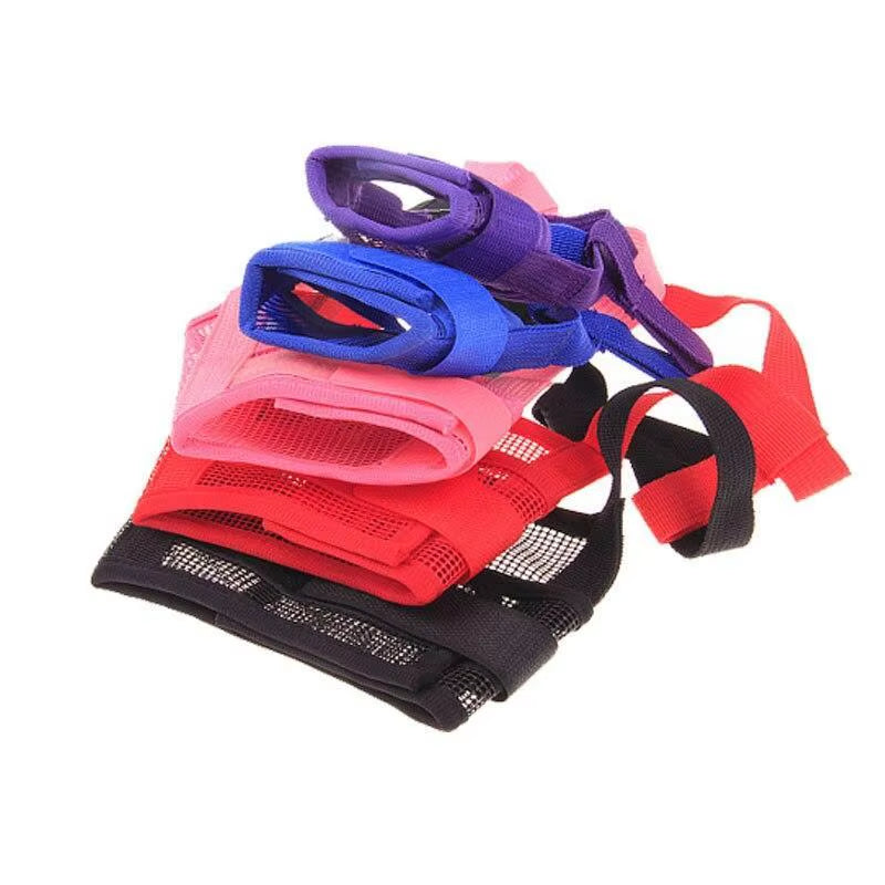 Pet Dog Adjustable Mask Bark Bite Mesh Mouth Muzzle Grooming anti Stop Chewing Pets Accessories