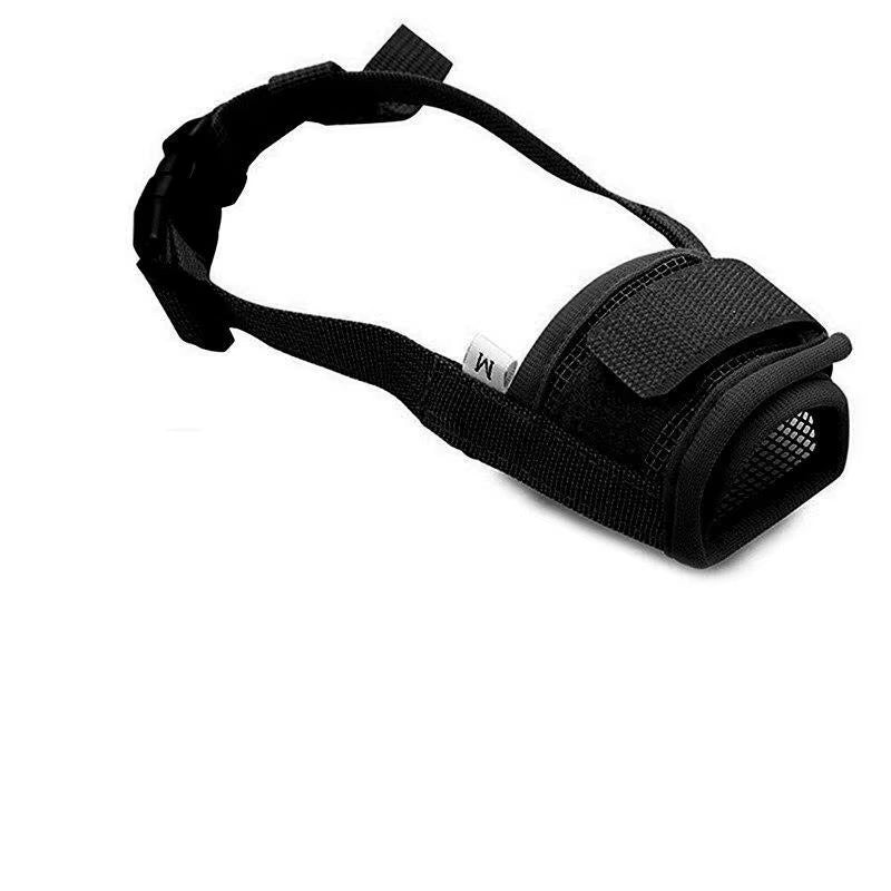 Pet Dog Adjustable Mask Bark Bite Mesh Mouth Muzzle Grooming anti Stop Chewing Pets Accessories