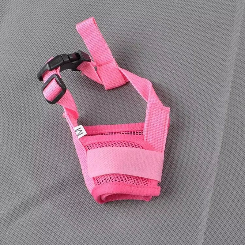 Pet Dog Adjustable Mask Bark Bite Mesh Mouth Muzzle Grooming anti Stop Chewing Pets Accessories