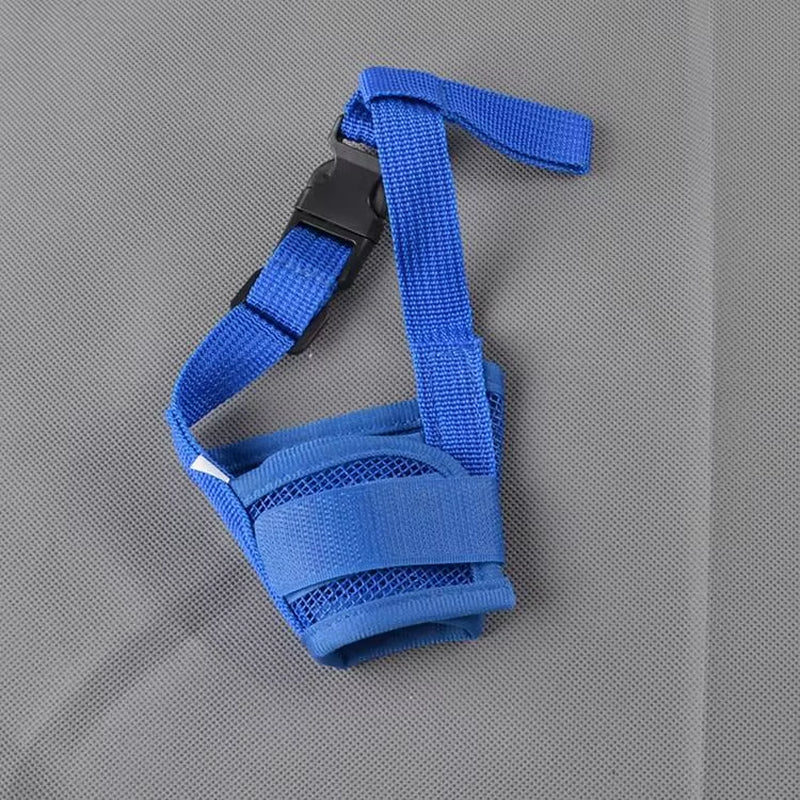 Pet Dog Adjustable Mask Bark Bite Mesh Mouth Muzzle Grooming anti Stop Chewing Pets Accessories