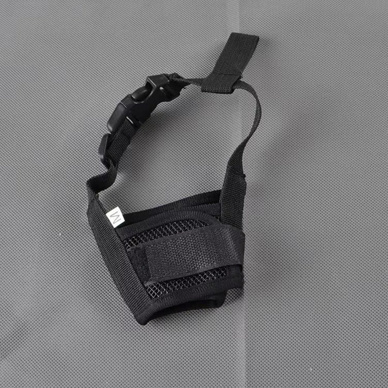 Pet Dog Adjustable Mask Bark Bite Mesh Mouth Muzzle Grooming anti Stop Chewing Pets Accessories